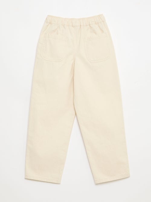 Sporttraining met opgestikte zijzakken - Kiabi Sporttraining met opgestikte zijzakken - Kiabi