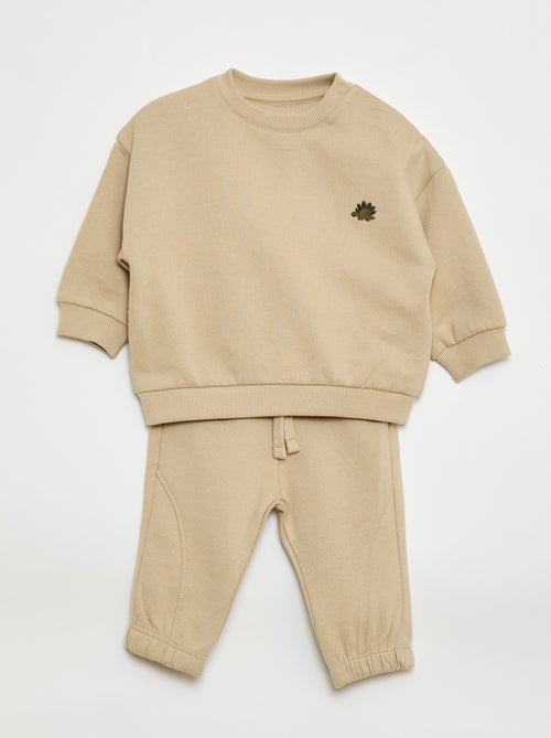 Sporttraining set met sweater + broek - 2-delig - Kiabi