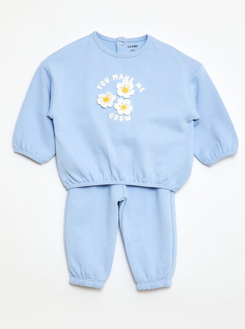 Sporttraining set van sweater + broek - Kiabi Sporttraining set van sweater + broek - Kiabi