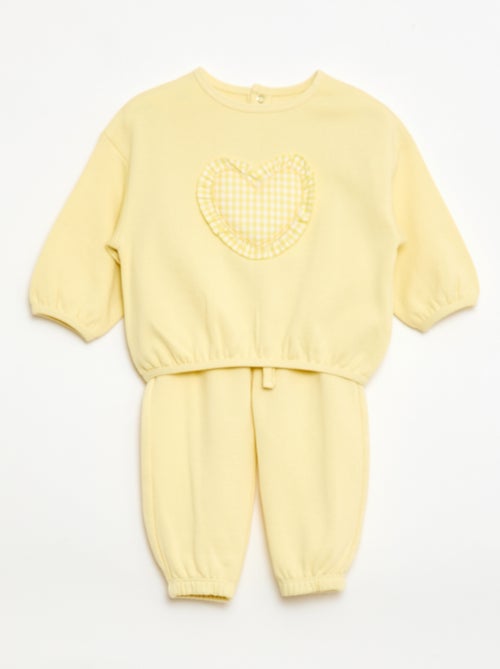 Sporttraining set van sweater + broek - Kiabi Sporttraining set van sweater + broek - Kiabi