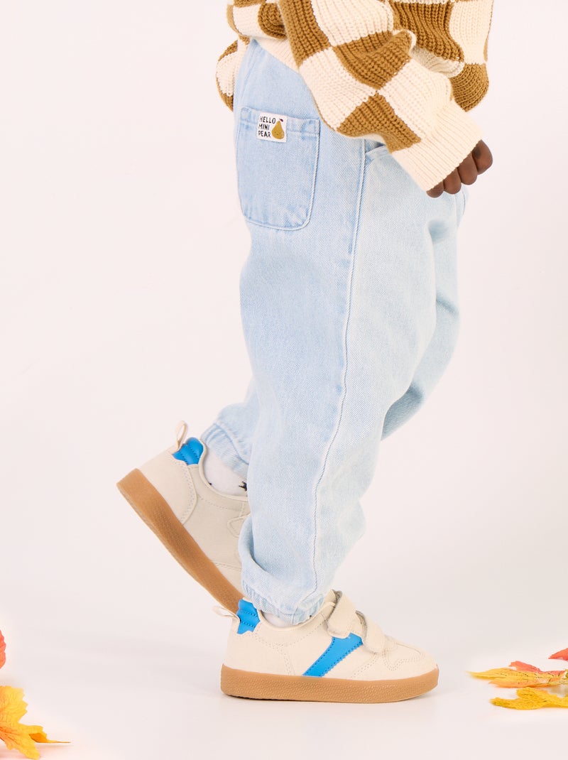 sporttraining van denim Blauw - Kiabi