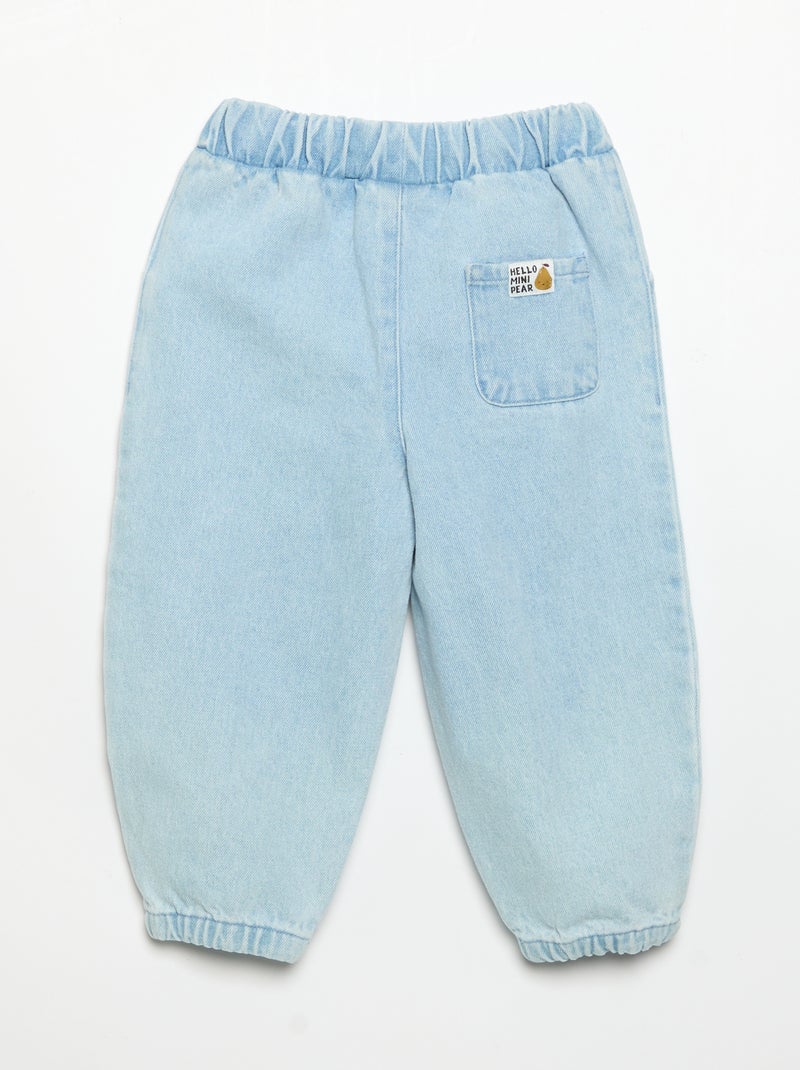 sporttraining van denim Blauw - Kiabi