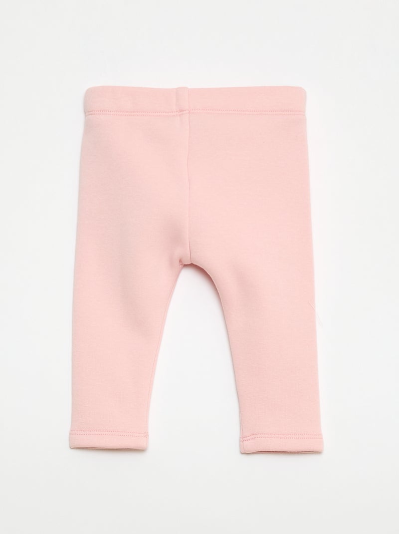 Sporttraining van fleece 'Stitch' Rose - Kiabi