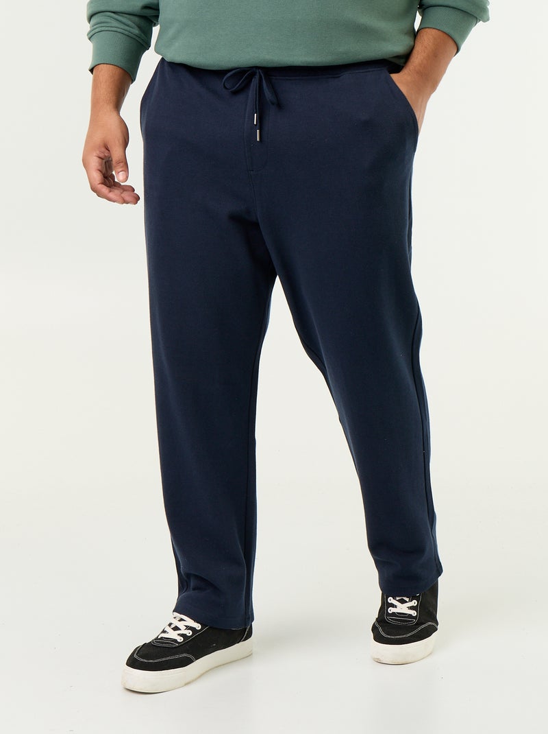 Sporttraining van gewafelde stof Blauw - Kiabi