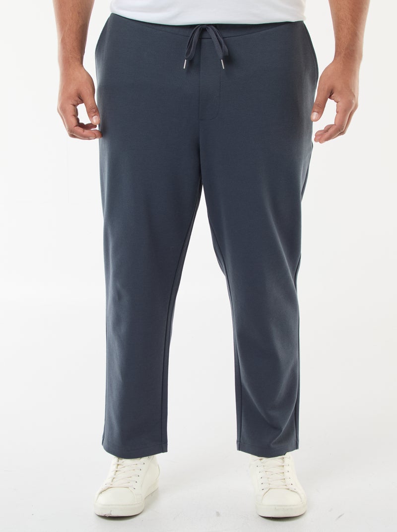 Sporttraining van piqué breisel Blauw - Kiabi