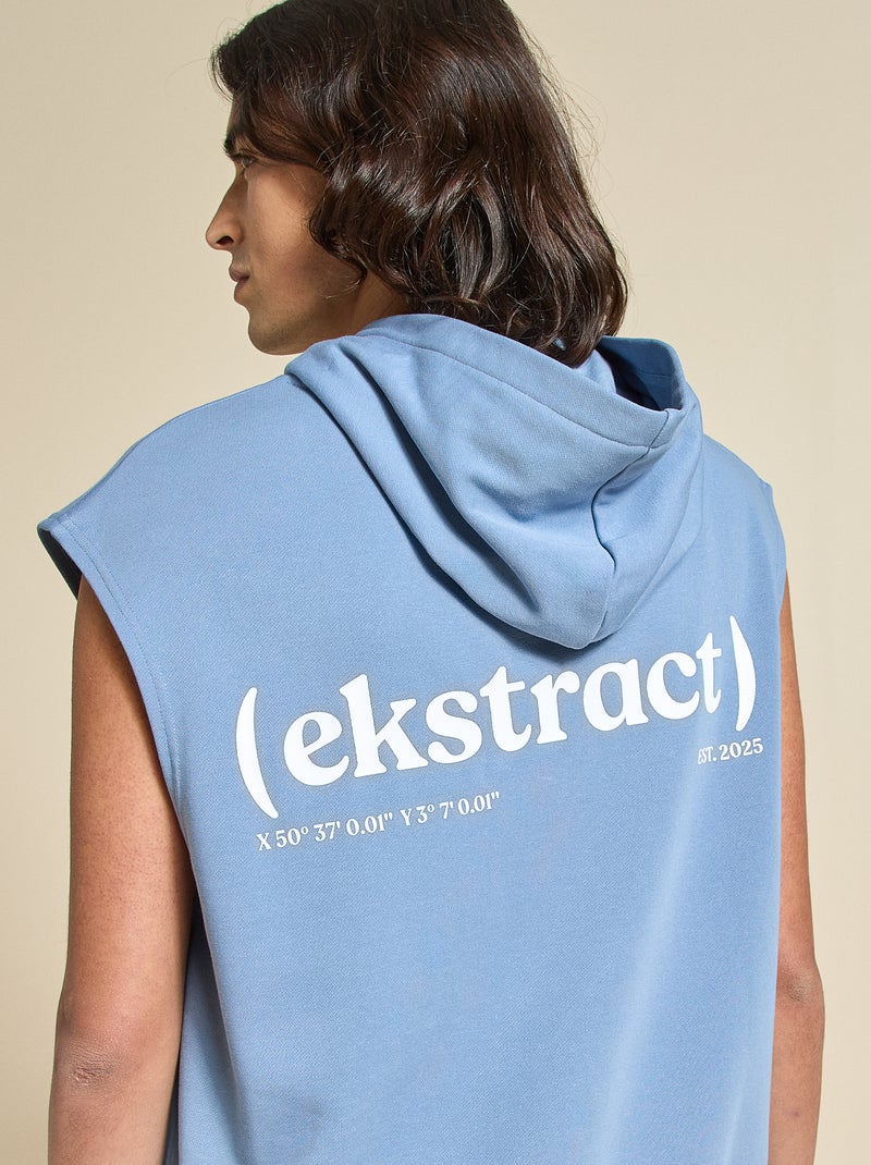 Sporttraining zonder mouwen - (ekstract) Blauw - Kiabi