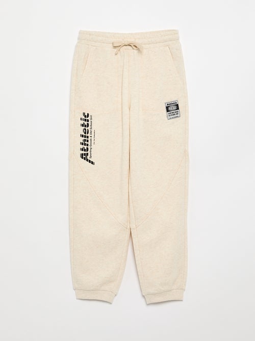 Sporttrainingsbroek van French Terry - Kiabi Sporttrainingsbroek van French Terry - Kiabi