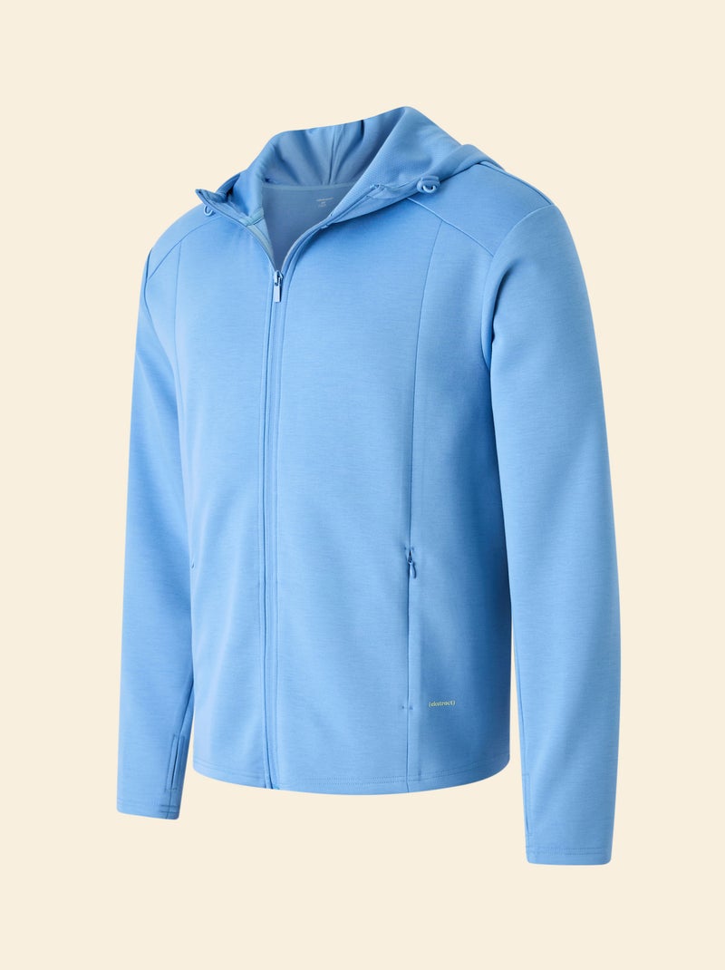 Sportvest met capuchon - (ekstract) Blauw - Kiabi