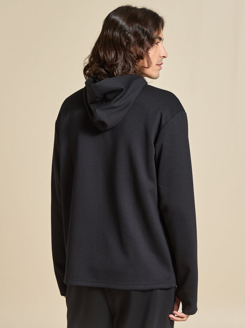 Sportvest met capuchon - (ekstract) Zwart - Kiabi