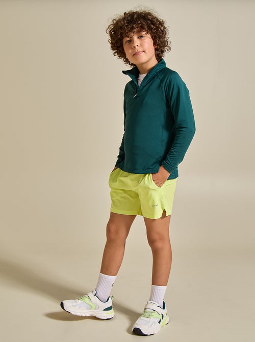 Sportvest met opstaande kraag en rits - (ekstract) - Kiabi