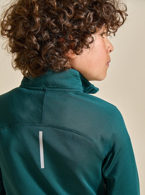 Sportvest met opstaande kraag en rits - (ekstract) - Kiabi