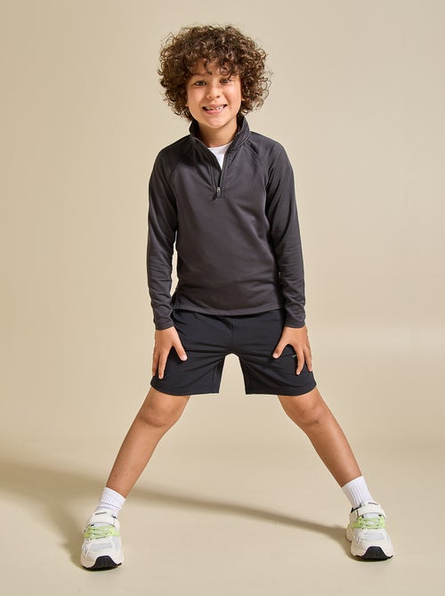 Sportvest met opstaande kraag en rits - (ekstract) - Kiabi
