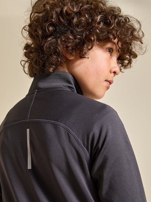 Sportvest met opstaande kraag en rits - (ekstract) - Kiabi