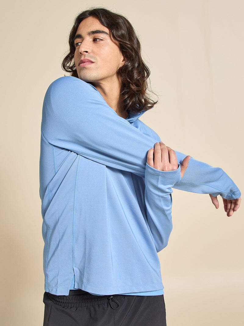 Sportvest met rits - (ekstract) Blauw - Kiabi