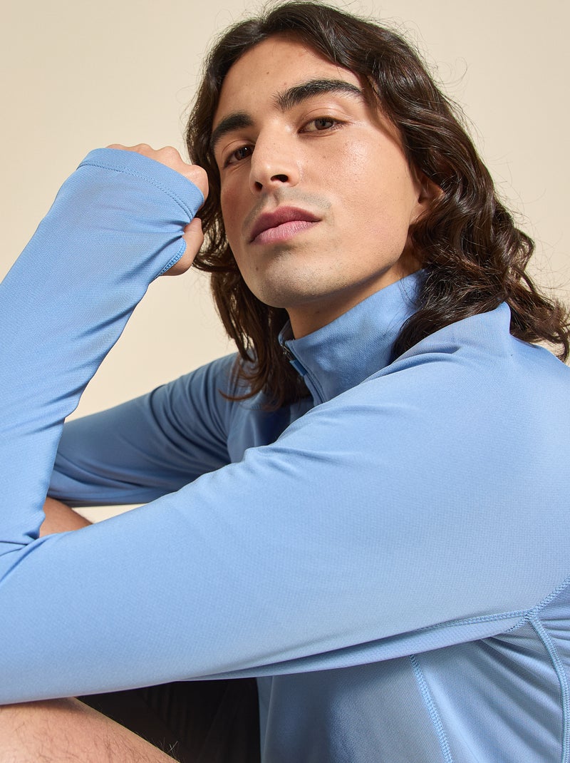 Sportvest met rits - (ekstract) Blauw - Kiabi