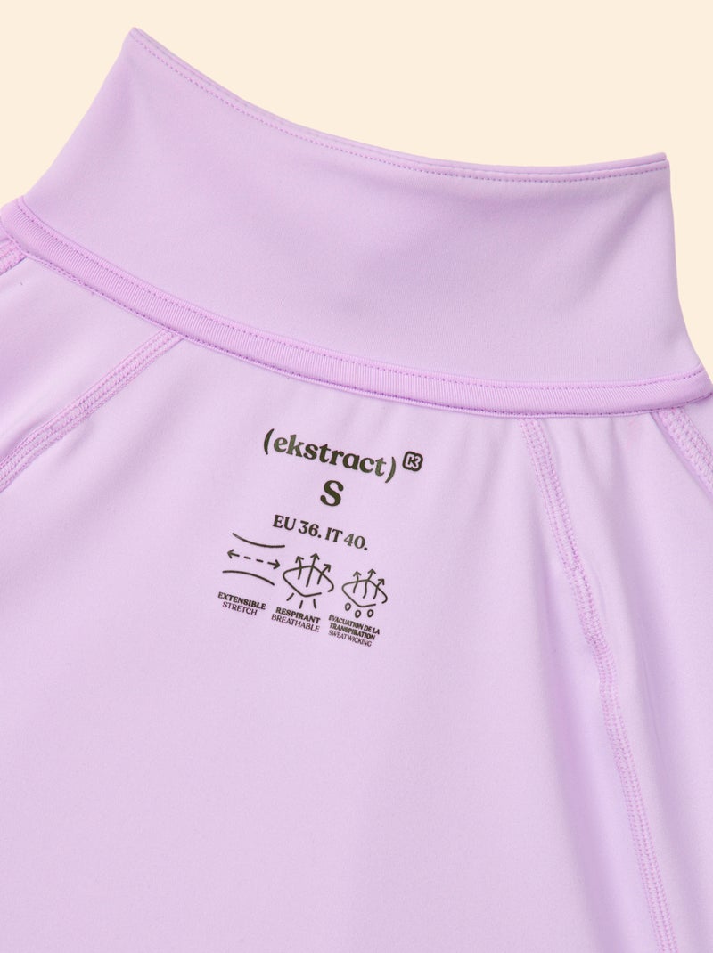Sportvest met rits - (ekstract) Paars - Kiabi