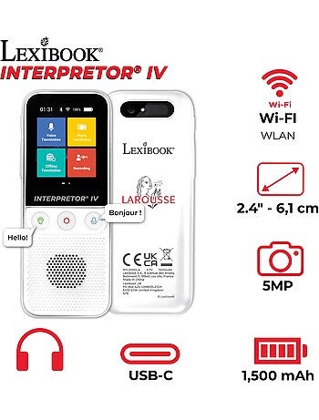Spraakvertaler 138 talen larousse®