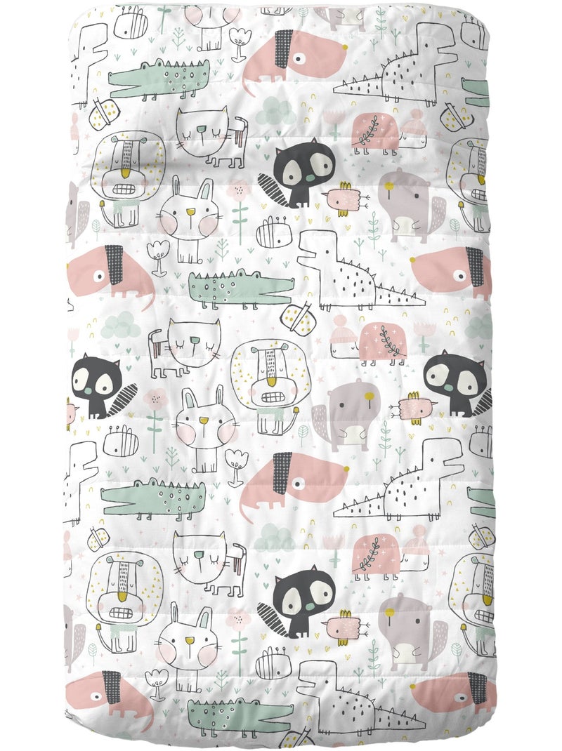 Sprei Best buddies "Happyfriday" Multicolor - Kiabi
