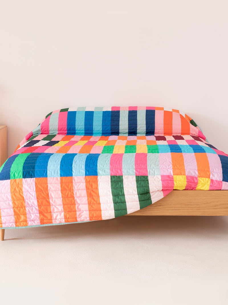 Sprei Color pop "Happyfriday" Multicolor - Kiabi