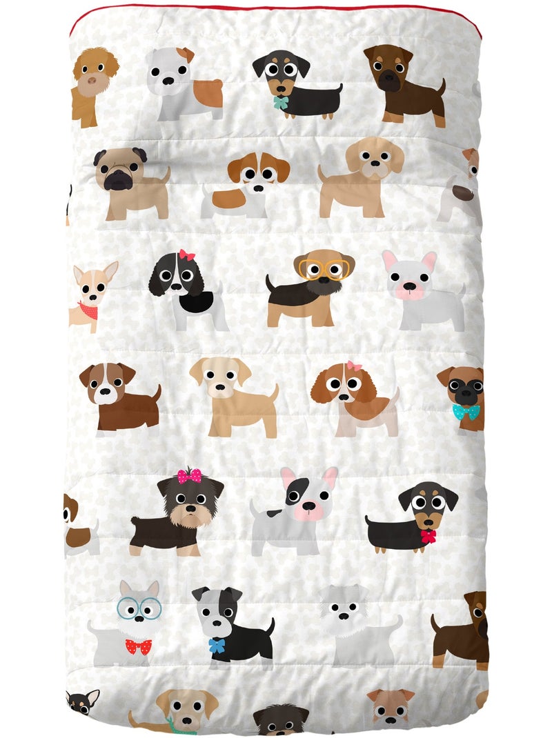 Sprei Dogs "Happyfriday" Multicolor - Kiabi