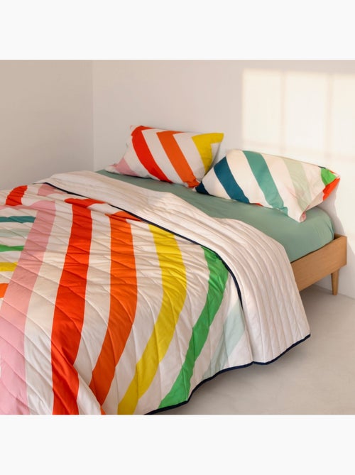 Sprei Happy stripes "Happyfriday" - Kiabi Sprei Happy stripes "Happyfriday" - Kiabi
