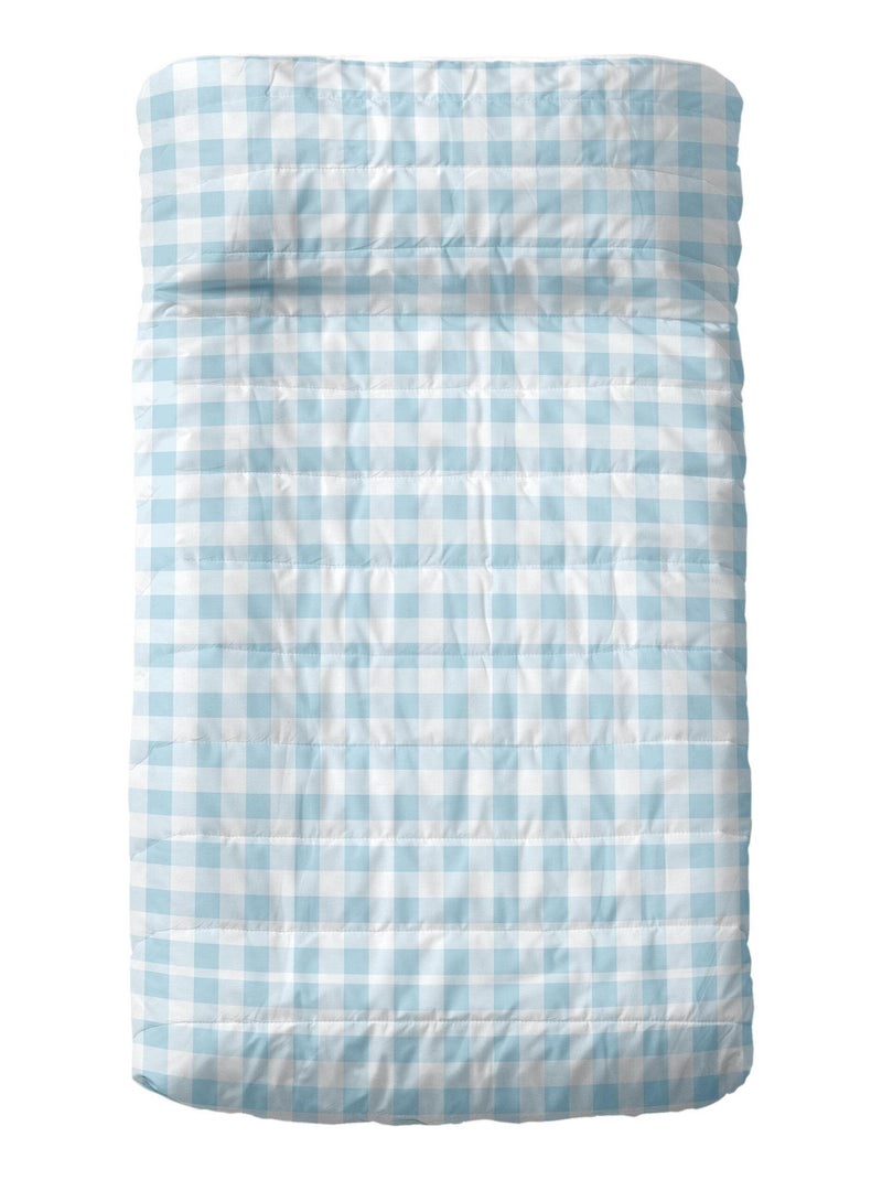 Sprei Vichy "Happyfriday" Blauw - Kiabi