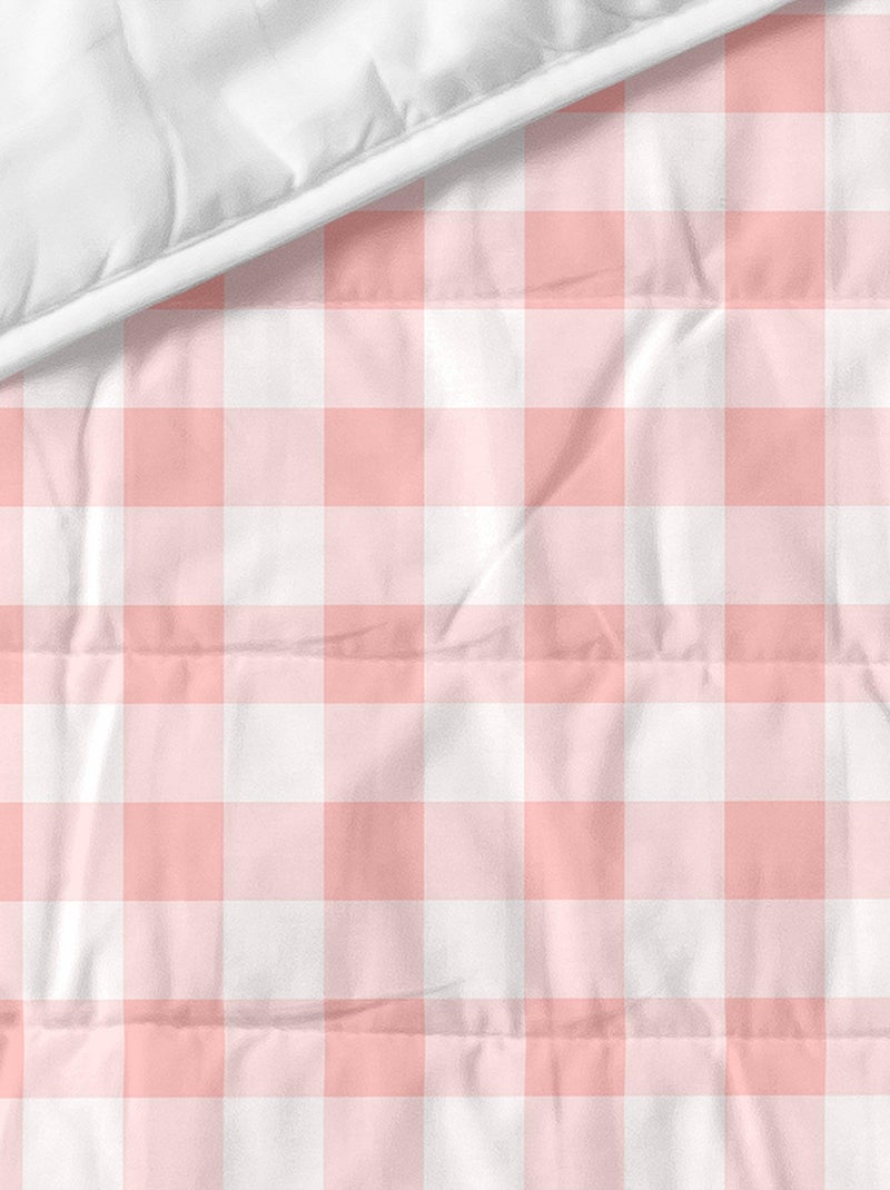 Sprei Vichy "Happyfriday" Roze - Kiabi