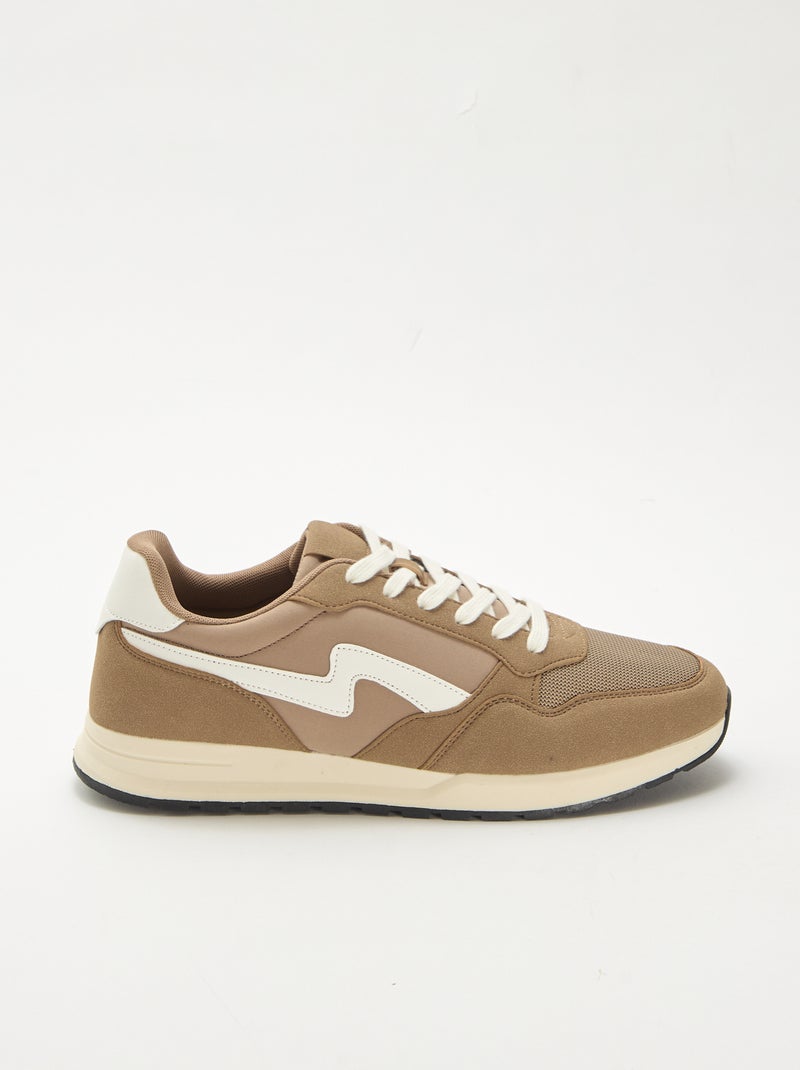 Stadssneakers Bruin - Kiabi