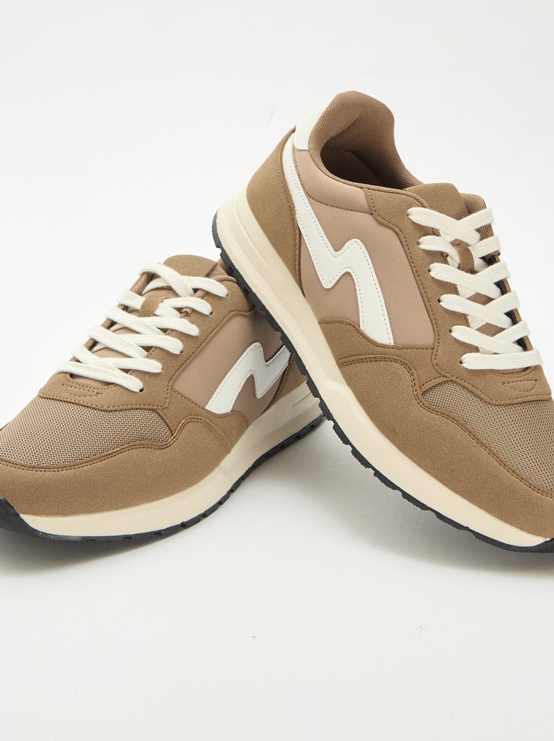 Stadssneakers Bruin - Kiabi