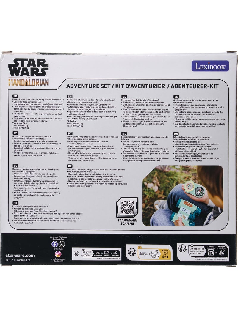 Star wars avonturenset met walkie-talkies tot 120m, verrekijker en kompas N.v.t. - Kiabi