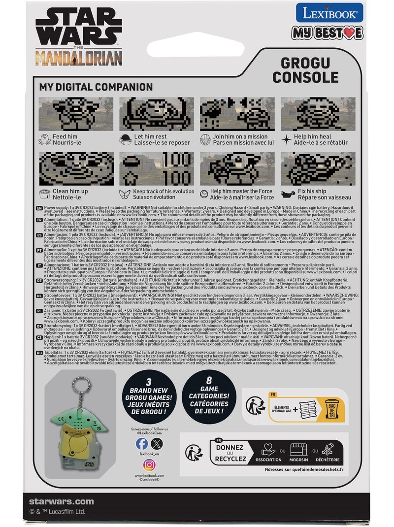 Star wars my best-e® console met lcd-scherm en 3 spellen uit het star wars universum Grijs - Kiabi