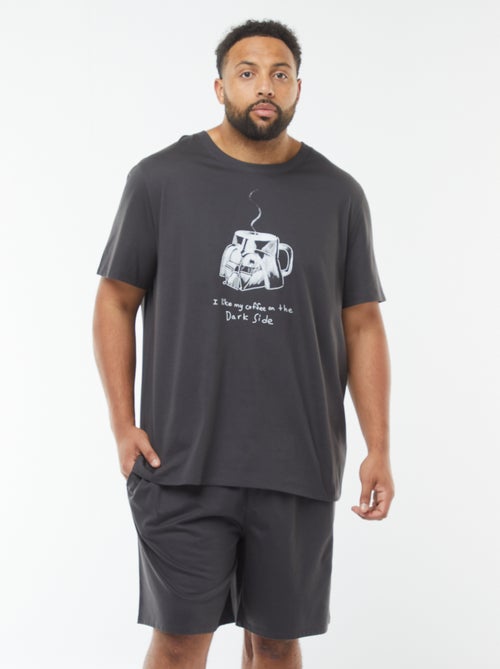 'Star Wars'-pyjama met short + T-shirt - 2-delig - Kiabi