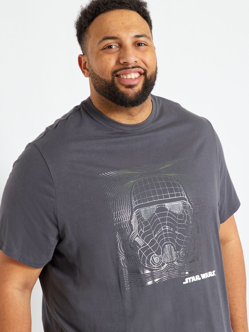 Star Wars-T-shirt van jersey GRIJS - Kiabi