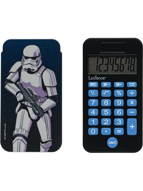 Star wars zakrekenmachine 8 cijfers met beschermhoes - Kiabi Star wars zakrekenmachine 8 cijfers met beschermhoes - Kiabi