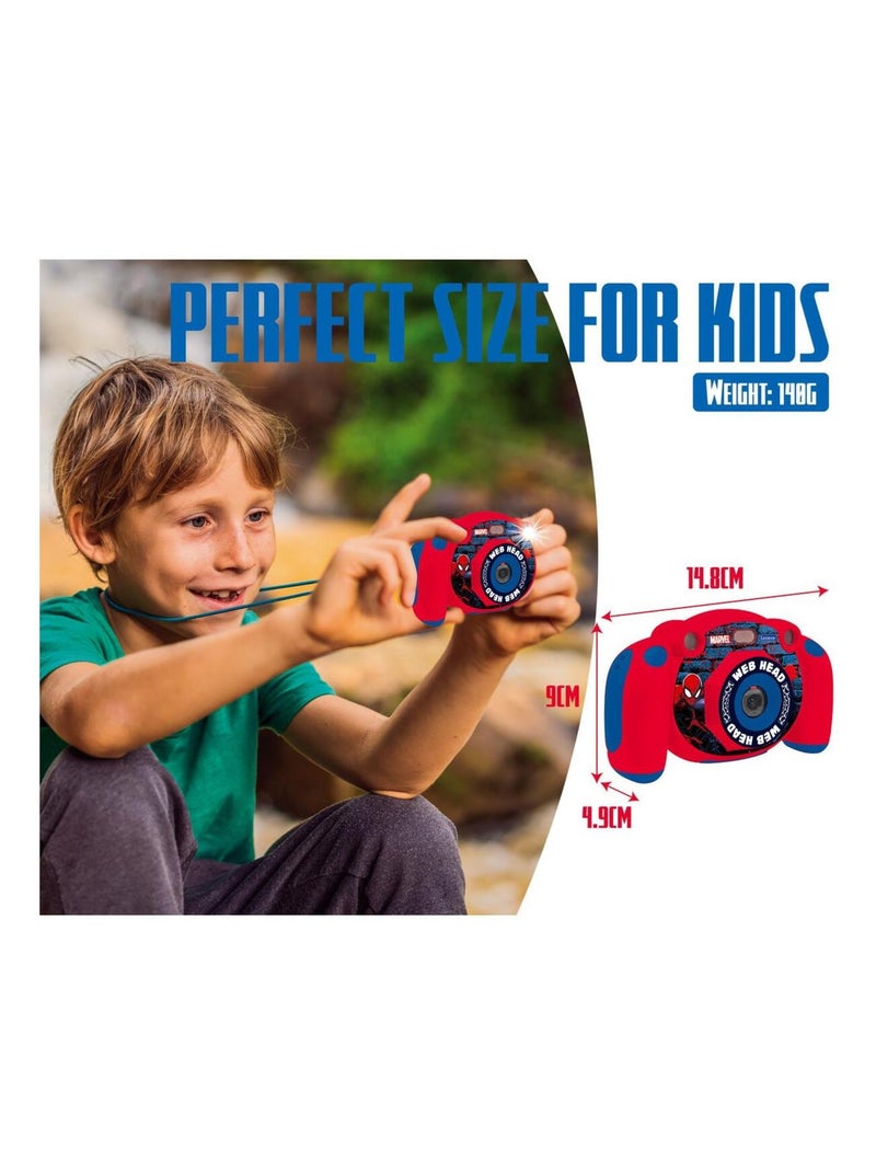 Starcam appareil photo numérique hd spiderman Rouge - Kiabi
