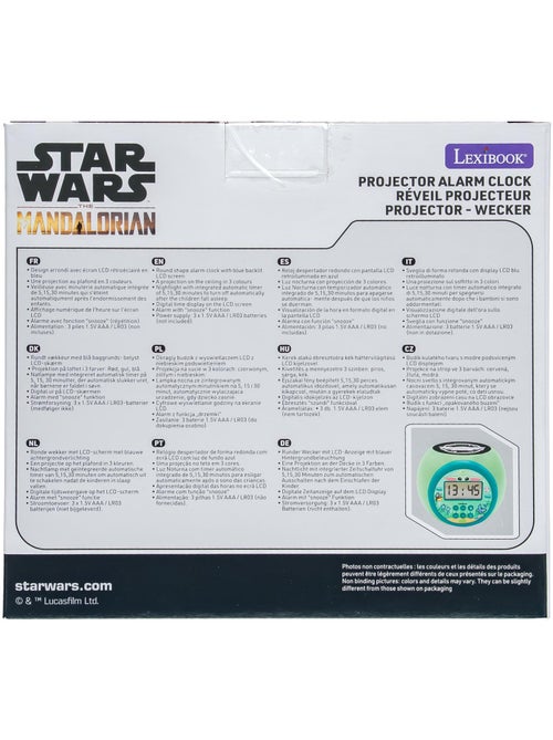 Stars wars projector wekker met timer - Kiabi Stars wars projector wekker met timer - Kiabi