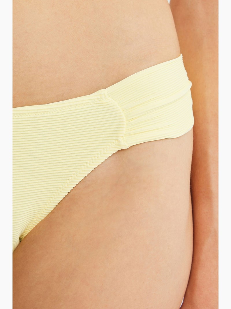 Stella hipkini bas de bikini penti Jaune citron - Kiabi