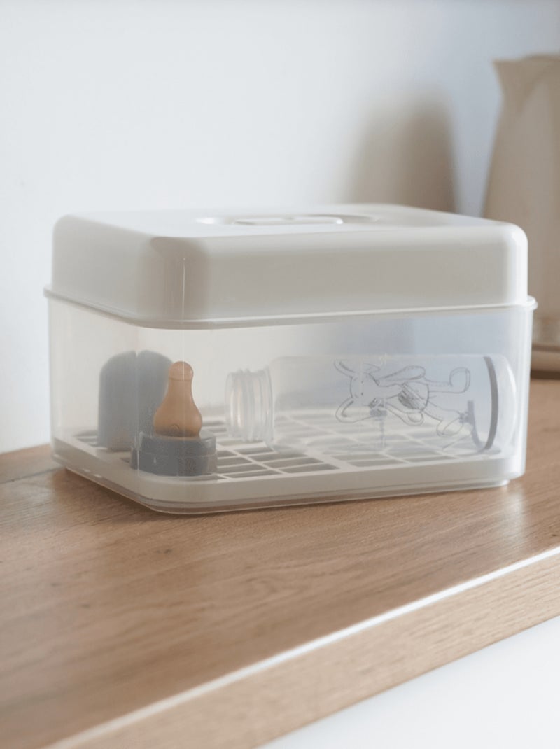 Stérilisateur micro-ondes Blanc - Kiabi