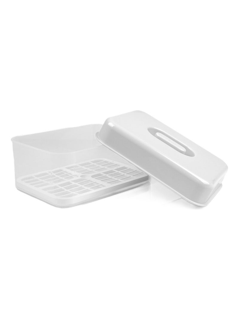 Stérilisateur micro-ondes Blanc - Kiabi
