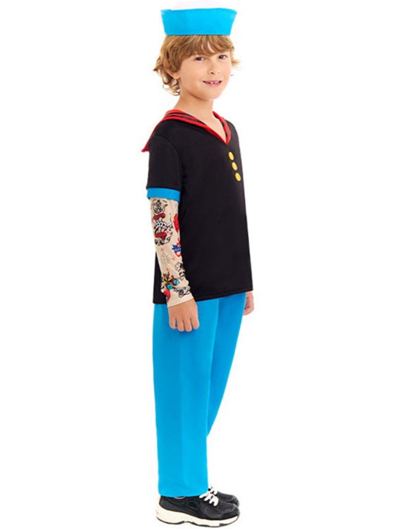 Sterke man zeemanskostuum Multicolor - Kiabi