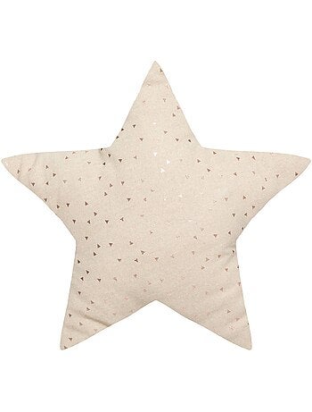 Sterrenkussen met metallic patroon