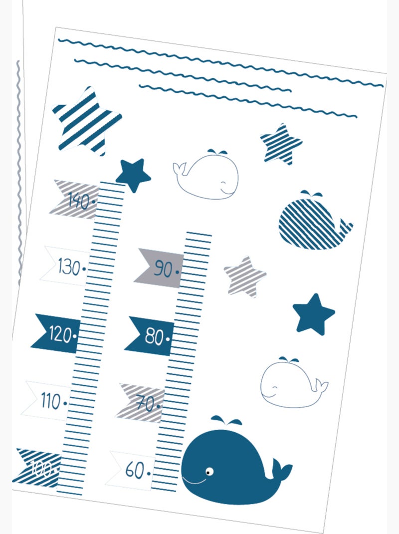 Stickers muraux en adhésif - sauthon Blanc - Kiabi