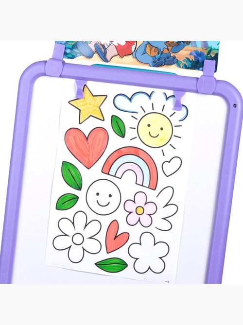 Stitch 2-in-1 dubbelzijdig krijtbord met standaard +3 jaar - Kiabi Stitch 2-in-1 dubbelzijdig krijtbord met standaard +3 jaar - Kiabi