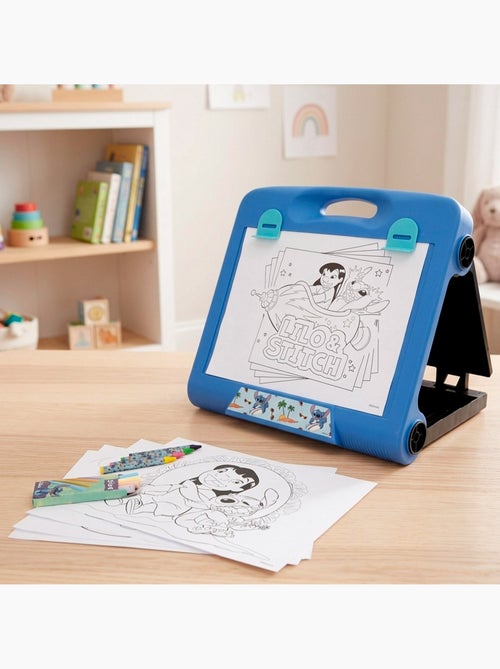 Stitch 2-in-1 klein schoolbord +3 jaar - Kiabi Stitch 2-in-1 klein schoolbord +3 jaar - Kiabi