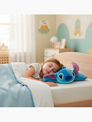 Stitch 2-in-1 zacht en fluweelachtig pluche kussen