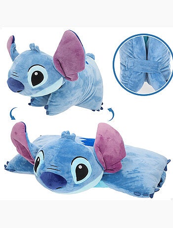 Stitch 2-in-1 zacht en fluweelachtig pluche kussen