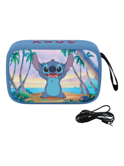 Stitch bluetooth® draagbare luidspreker met stoffen afwerking - Kiabi Stitch bluetooth® draagbare luidspreker met stoffen afwerking - Kiabi
