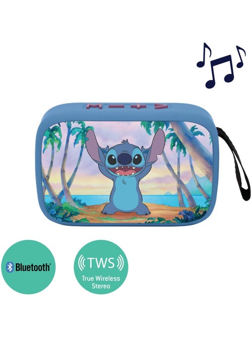 Stitch bluetooth® draagbare luidspreker met stoffen afwerking - Kiabi Stitch bluetooth® draagbare luidspreker met stoffen afwerking - Kiabi