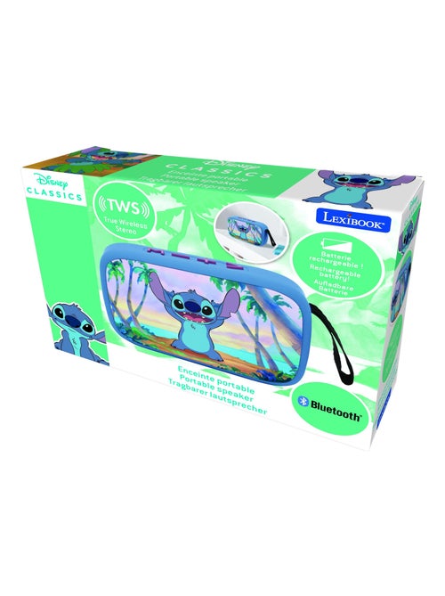 Stitch bluetooth® draagbare luidspreker met stoffen afwerking - Kiabi Stitch bluetooth® draagbare luidspreker met stoffen afwerking - Kiabi