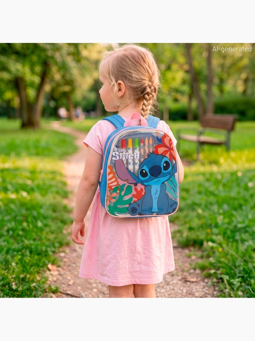 Stitch coffret de dessin mega avec sac à dos, 80 pièces - Kiabi Stitch coffret de dessin mega avec sac à dos, 80 pièces - Kiabi